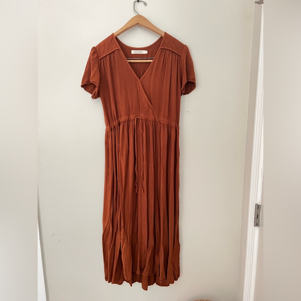 Christy Dawn. The Dawn Dress. Size M. Rust color